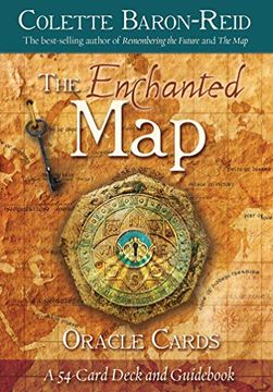 portada The Enchanted map Oracle Cards (libro en Inglés)