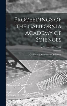portada Proceedings of the California Academy of Sciences; v. 55: no. 13-25 (2004) (en Inglés)