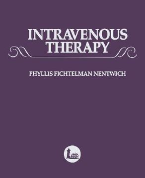 portada intravenous therapy: a comprehensive application of intravenous therapy (en Inglés)