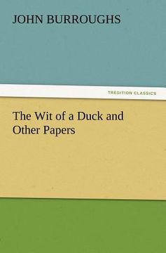 portada the wit of a duck and other papers (en Inglés)