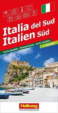 portada Italien süd Strassenkarte 1: 650 000 Transitpläne, Index. (en Alemán)