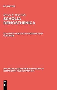 portada Scholia in Orationes 19-60 Continens (en Inglés)