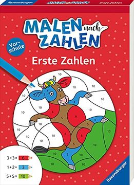 portada Malen Nach Zahlen, Vorschule: Erste Zahlen (en Alemán)