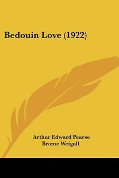 portada bedouin love (1922) (en Inglés)