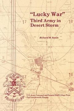 portada "lucky war": third army in desert storm (in English)
