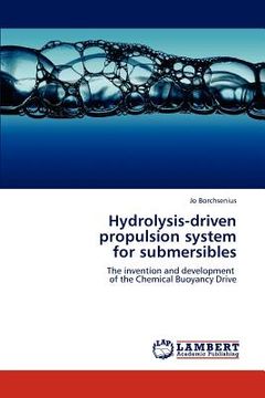 portada hydrolysis-driven propulsion system for submersibles (en Inglés)