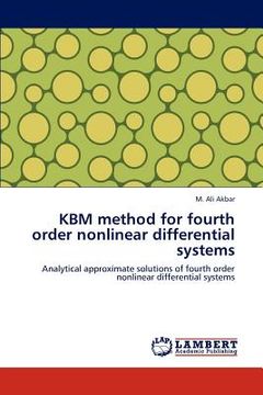 portada kbm method for fourth order nonlinear differential systems (en Inglés)