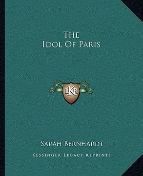 portada the idol of paris (en Inglés)