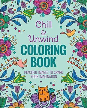 portada Chill & Unwind Coloring Book (in English)
