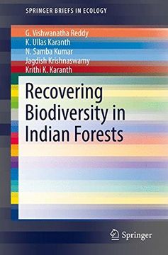 portada Recovering Biodiversity in Indian Forests (Springerbriefs in Ecology) (en Inglés)