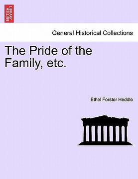 portada the pride of the family, etc. (in English)