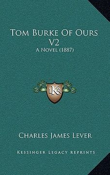 portada tom burke of ours v2: a novel (1887) (en Inglés)