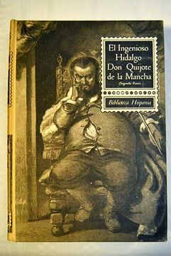 portada El ingenioso hidalgo Don Quijote de la Mancha, segunda parte