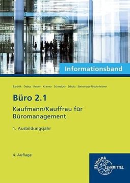 portada Büro 2. 1- Informationsband - 1. Ausbildungsjahr (en Alemán)