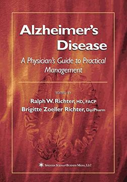 portada Alzheimer's Disease: A Physician's Guide to Practical Management (en Inglés)
