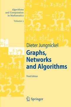 portada graphs, networks and algorithms (en Inglés)