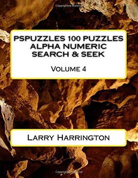 portada Pspuzzles 100 Puzzles Alpha Numeric Search & Seek Volume 4 (en Inglés)