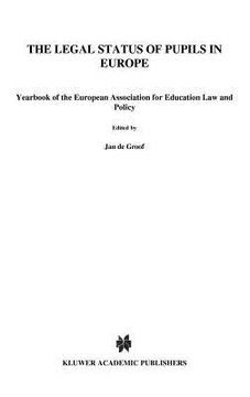 portada the legal status of pupils in europe (en Inglés)