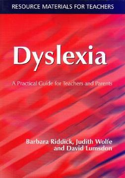 portada dyslexia: a practical guide for teachers and parents