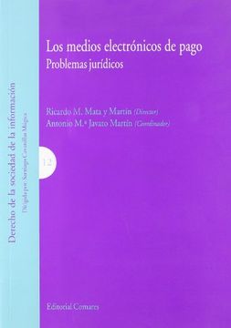 portada los medios electrónicos de pago. problemas jurídicos. (in Spanish)