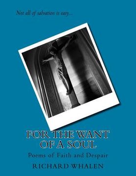portada For The Want of A Soul: Poems of Faith and Despair (en Inglés)
