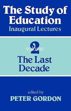 portada study of education pb: a collection of inaugural lectures (volume 1 and 2) (en Inglés)