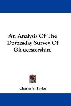 portada an analysis of the domesday survey of gloucestershire (en Inglés)