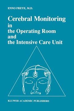 portada Cerebral Monitoring in the Operating Room and the Intensive Care Unit (en Inglés)