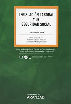 portada Legislacion Laboral y de Seguridad Social (in Spanish)