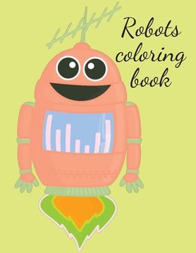 portada Robots coloring book (in English)