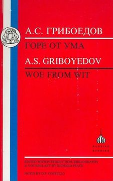 portada griboyedov: woe from wit (en Inglés)
