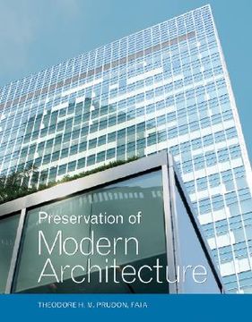 portada Preservation of Modern Architecture (en Inglés)