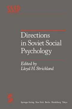 portada directions in soviet social psychology (in English)