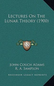 portada lectures on the lunar theory (1900) (in English)