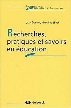 portada Recherches, Pratiques et Savoirs en Éducation