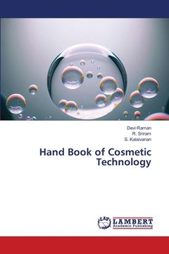 portada Hand Book of Cosmetic Technology (in English)