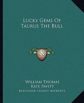 portada lucky gems of taurus the bull (en Inglés)