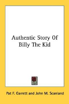 portada authentic story of billy the kid (en Inglés)