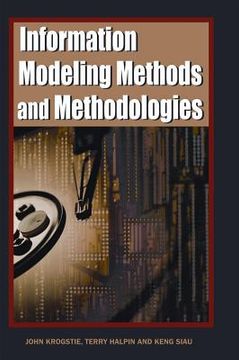 portada information modeling methods and methodologies (adv. topics of database research) (in English)