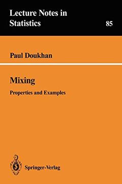 portada Mixing: Properties and Examples (Lecture Notes in Statistics) (en Inglés)