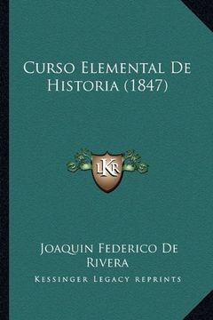 portada Curso Elemental de Historia (1847)