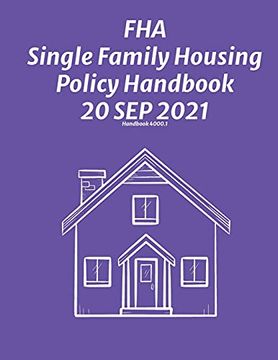 portada Fha Single Family Housing Policy Handbook 20 sep 2021 (en Inglés)