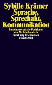 portada Sprache, Sprechakt, Kommunikation (in German)
