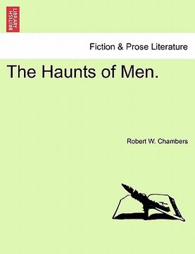 portada the haunts of men. (in English)
