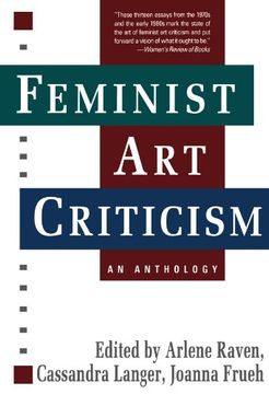 portada Feminist art Criticism: An Anthology (Icon Editions) (in English)