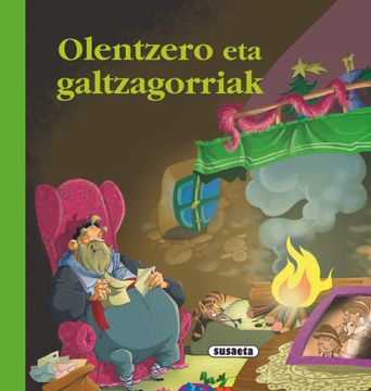 portada Olentzero eta Galtzagorriak (in Basque)