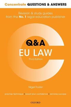 portada Concentrate Questions and Answers eu Law: Law q&a Revision and Study Guide (Concentrate Questions & Answers) (in English)