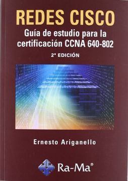 portada Redes Cisco: Guía de Estudio Para la Certificación Ccna 640-802. 2ª Edición (in Spanish)