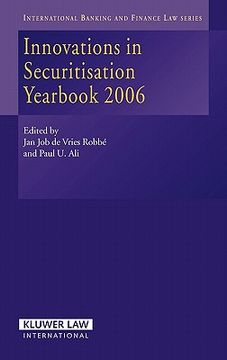 portada innovations in securitisation, yearbook 2006 (en Inglés)