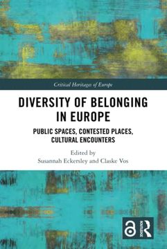 portada Diversity of Belonging in Europe (Critical Heritages of Europe) 